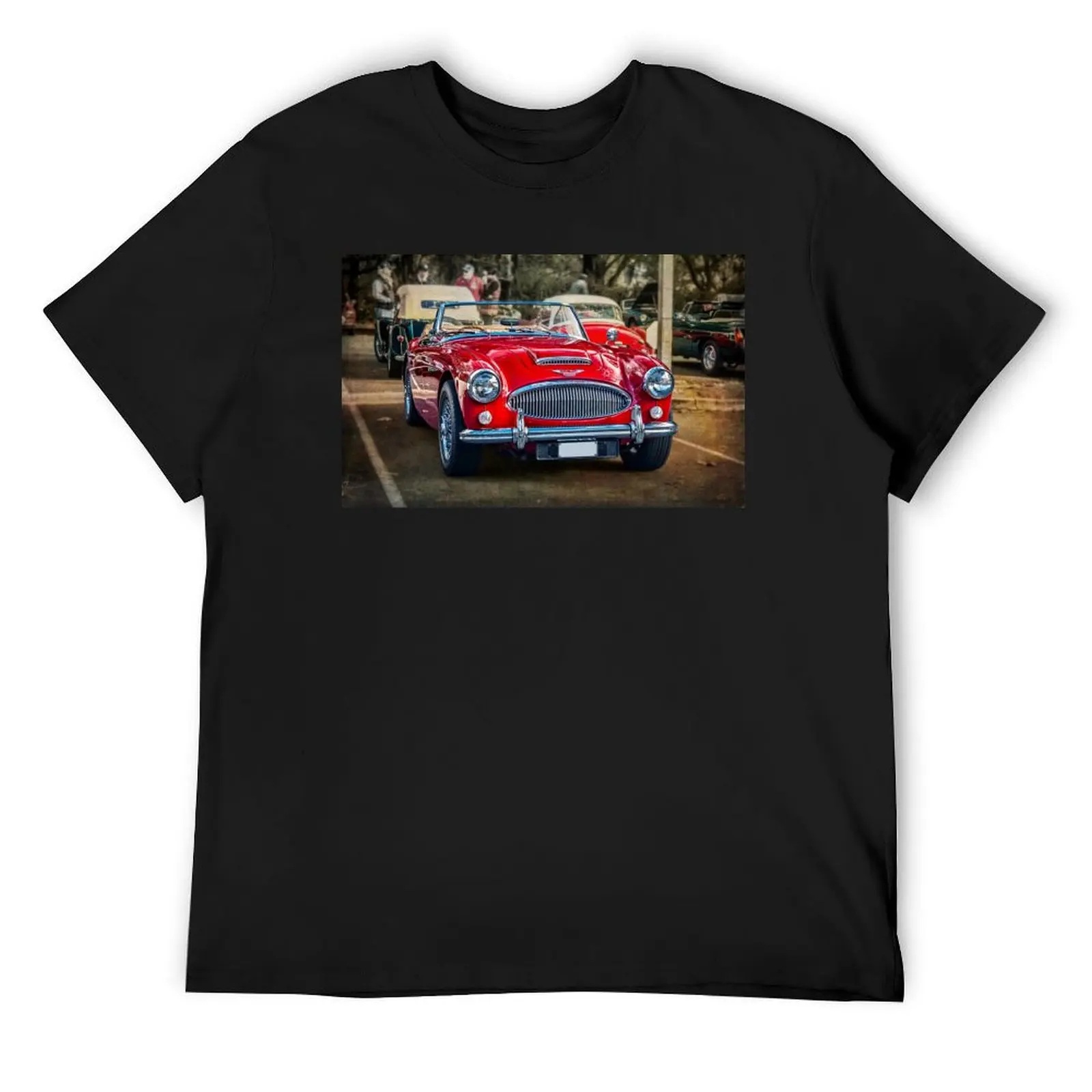 Red Austin Healey 3000 MkIII T-Shirt cute tops aesthetic clothes anime shirts men