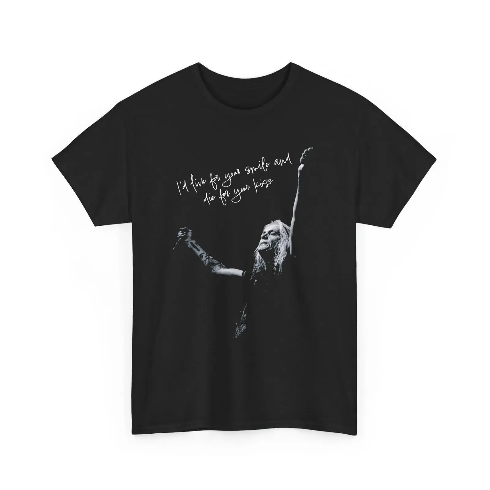 Camiseta de algodón grueso de la banda Skid Row de Sebastian Bach, estilo rock clásico de los 80, vintage, unisex, ligeramente elástica, a la moda y con estilo.