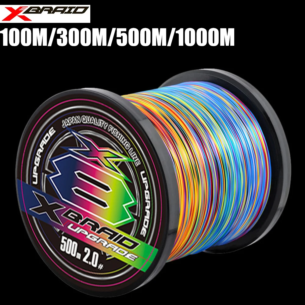 

G-SOUL 100M 1000M Devil X8 Upgrade Braid Fishing Line Super Strong 8 Strands Multifilament PE line Japan 14LB 18LB 22LB 26LB