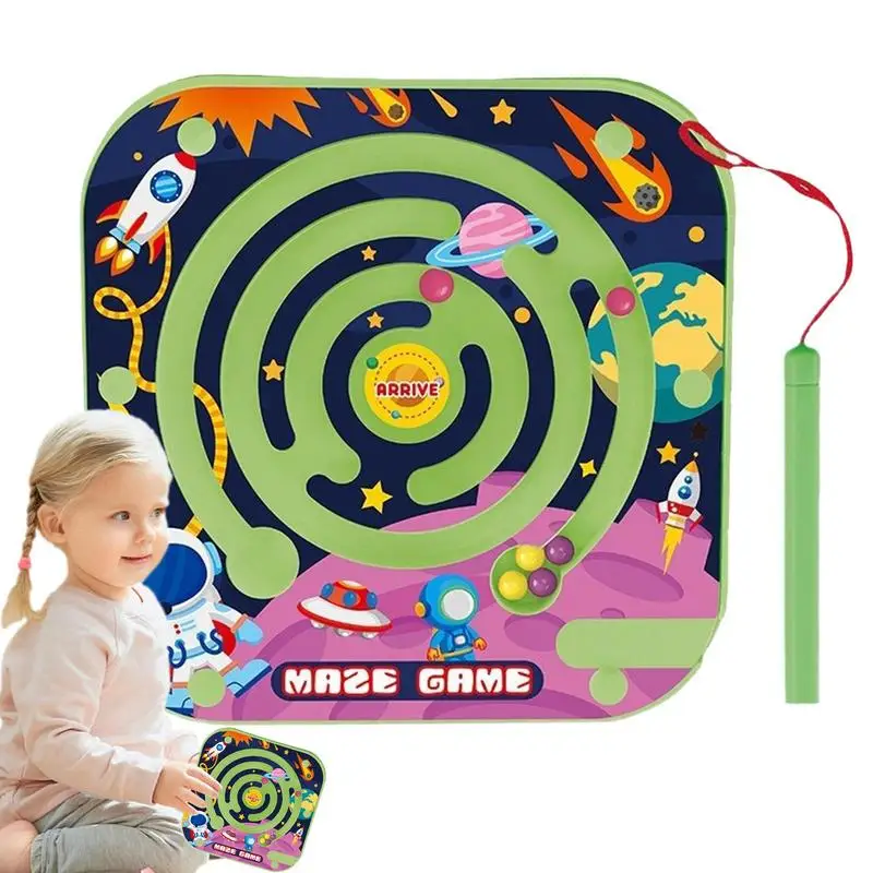 

Magnet Maze Boards Educational Parent-child Interactive Toy Activities Balance Pattern Game For kids toys and games accessories