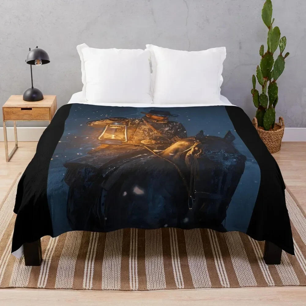 

RDR 2 Throw Blanket heavy to sleep Soft Beds Single Blankets