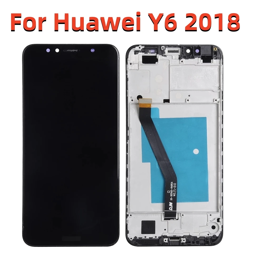 New Original LCD For Huawei Y6 2018 ATU-L11 LX3 Display Assembly Digitizer For Huawei Y6 Prime 2018 LCD Touch Screen