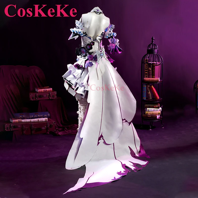 Coskeke kiana kaslana cosplay jogo honkai impacto 3 traje doce elegante uniforme vestido festa de halloween role play roupas S-XXL