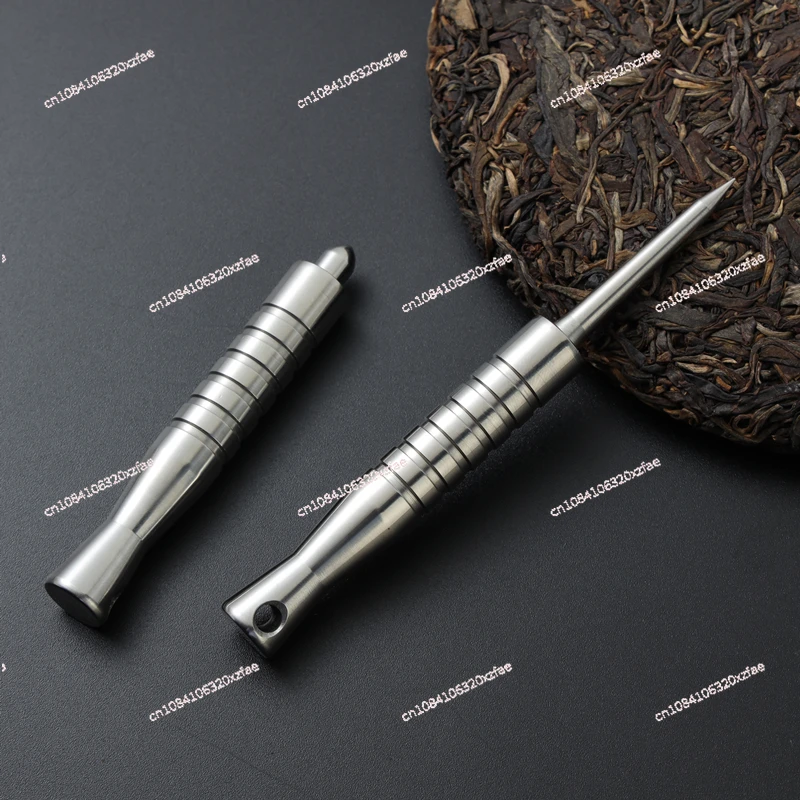 304 Stainless Steel Tea Pick - EDC Hidden Storage Tool with CNC Machining | Tea Cone & Tactical Accessory