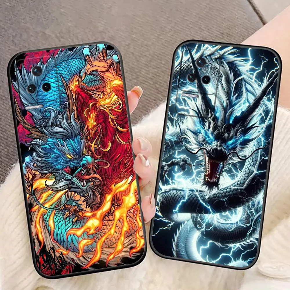 

Dragon Tiger Wolf Phone Case For Redmi K60 K40 K30 15 15C 14C 13C 12C 12 10 10C 9T 9C 9A 9 8 8A A1 A2 A3 Pro Plus Cover Case