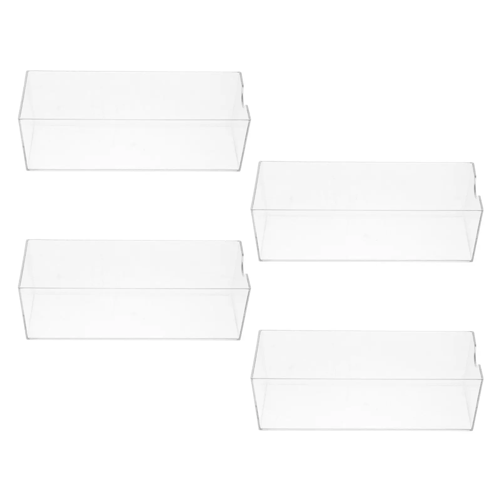 

Набор из 4 прозрачных многофункциональных органайзеров для стола: подставка для ручек, держатель для маркеров, для офиса, школы, студентов, хранения канцелярских принадлежностей