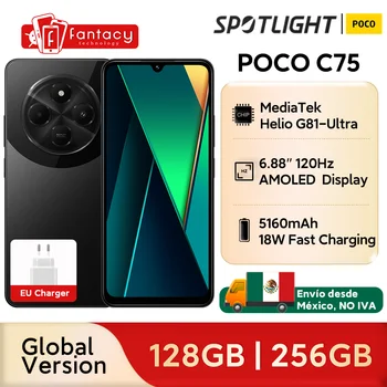 Global Version POCO C75 Smartphone NFC 120Hz 6.88