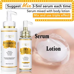 Ailke Vitamin C Leichtere Körperlotion, gleiche Hautcreme, Regenerationserum 8 Hauptverkäufe Vitamin C -Seife - №8
