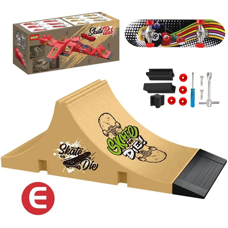 Profesjonalne deskorolki na palce DIY, akcesoria do ramp skateparkowych, technologia, deskorolka, scena, miejsce, zestaw zabawek, małe prezenty