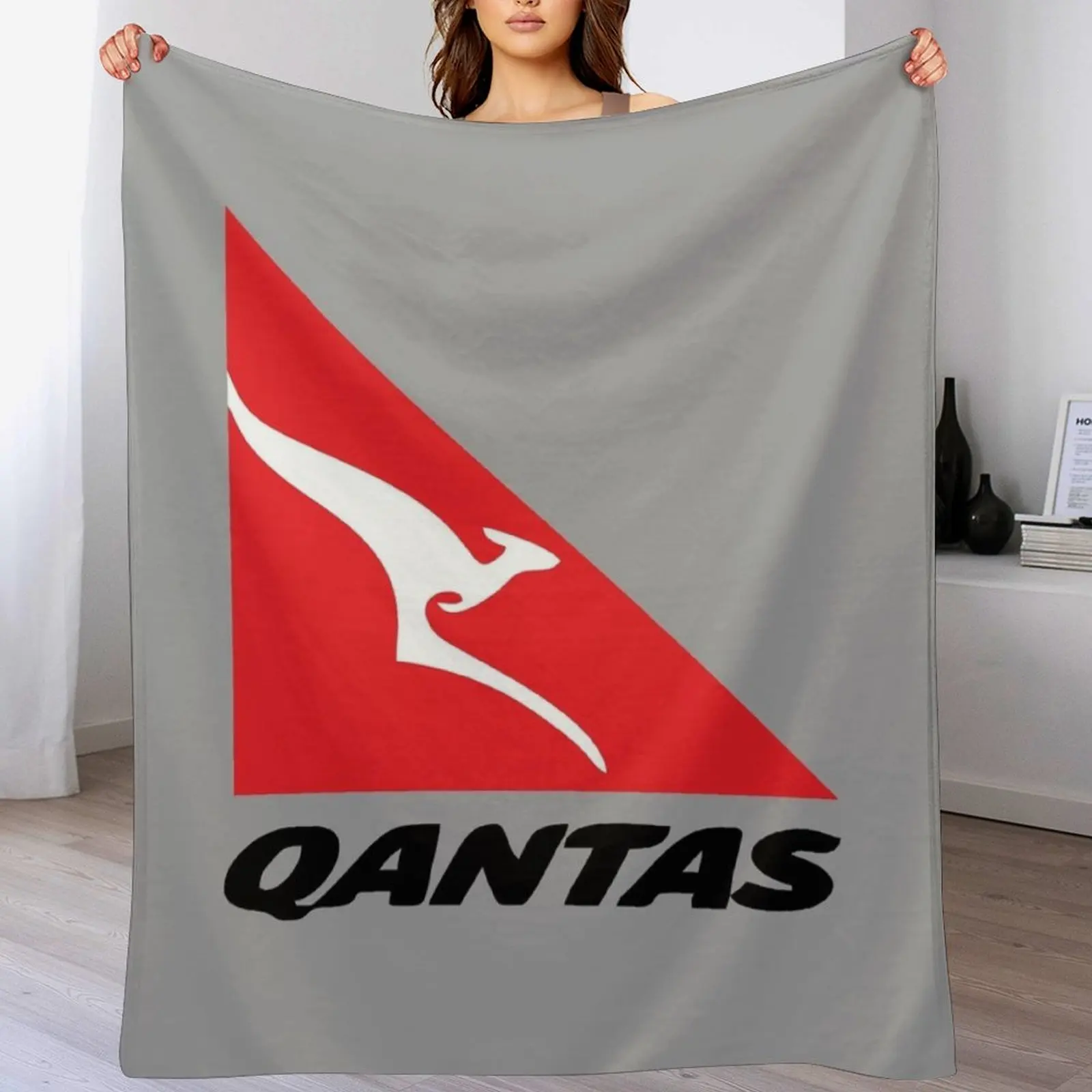 

Qantas Throw Blanket For Decorative Sofa Sofa Multi-Purpose Soft Big Blankets