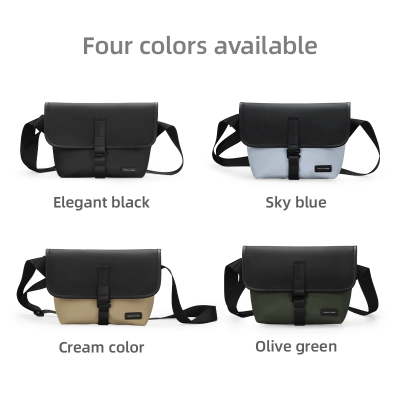 Mark Ryden 3C Storage Lightweight Crossbody Bag Multi-layer Storage Space, Water-repellent, with Keychain