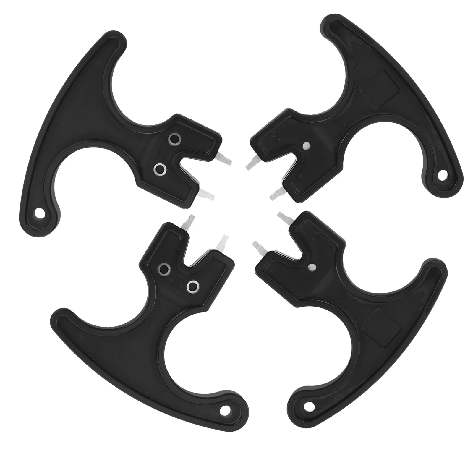 

4pcs Golf Cleat Spike Wrench Universal Replacement Tool Quick Adjustment Removal Durable Portable Design Ergonomic Grip Spanner