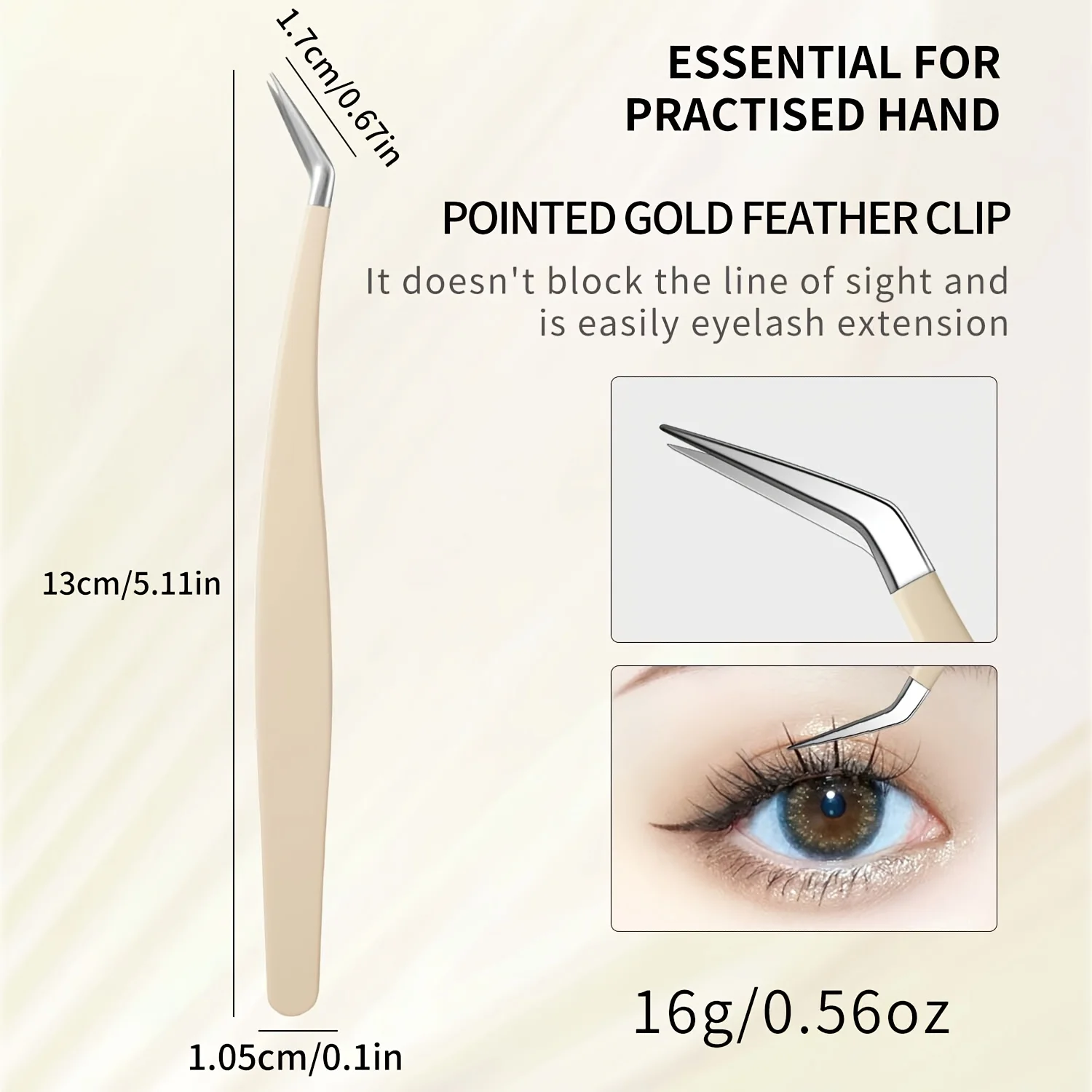 1/4pcs สแตนเลสสตีลเส้นใยเคล็ดลับแหนบขนตา,ความแม่นยําสูง Lash EXTENSION แยกเครื่องมือสําหรับ Home ใช้ผู้หญิง