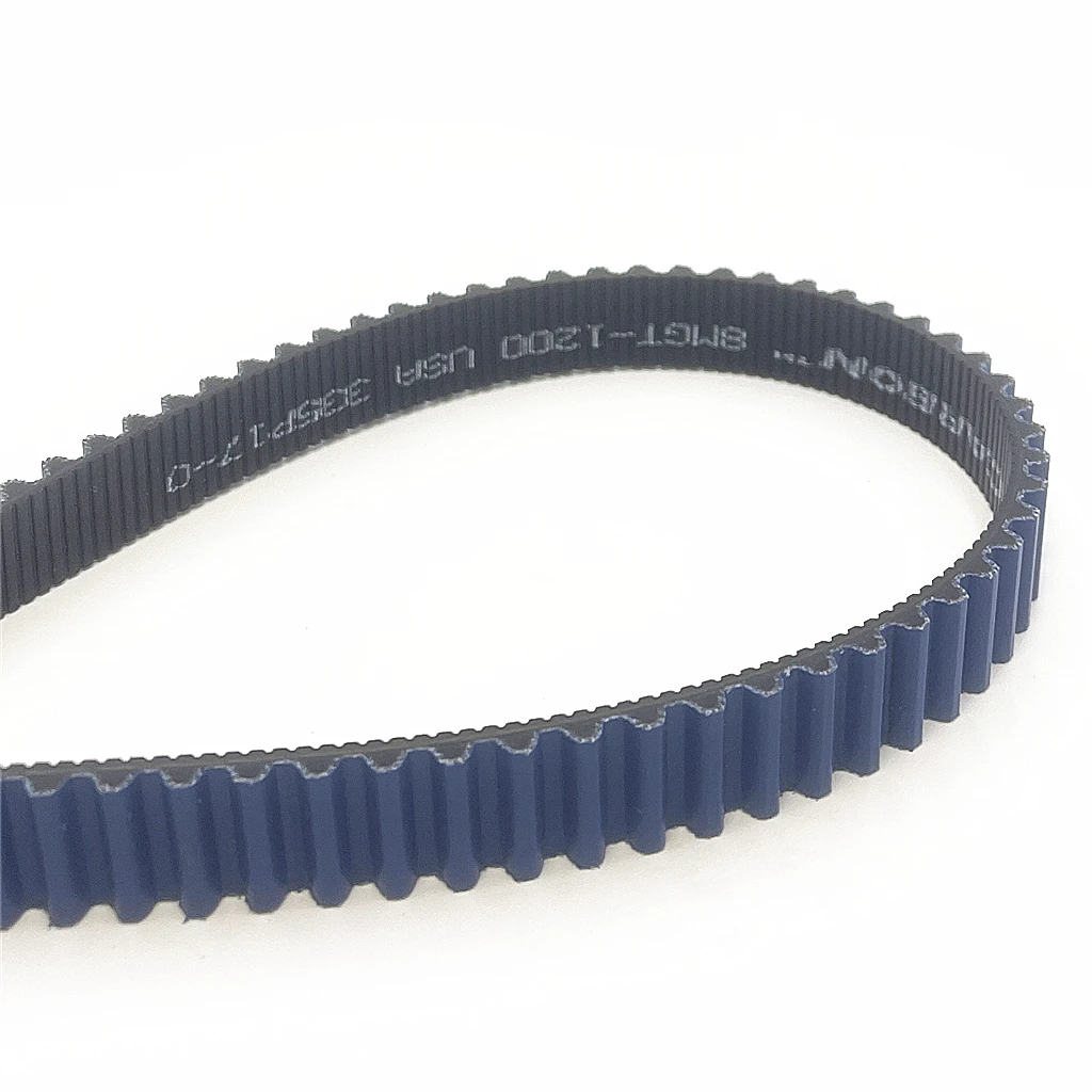 PolyChain GT Carbon 8MGT-1200 150 Zähne Zahnriemen aus Kohlefaser+PU für: Motorräder, Elektroroller, Industriefächer – Detail 9