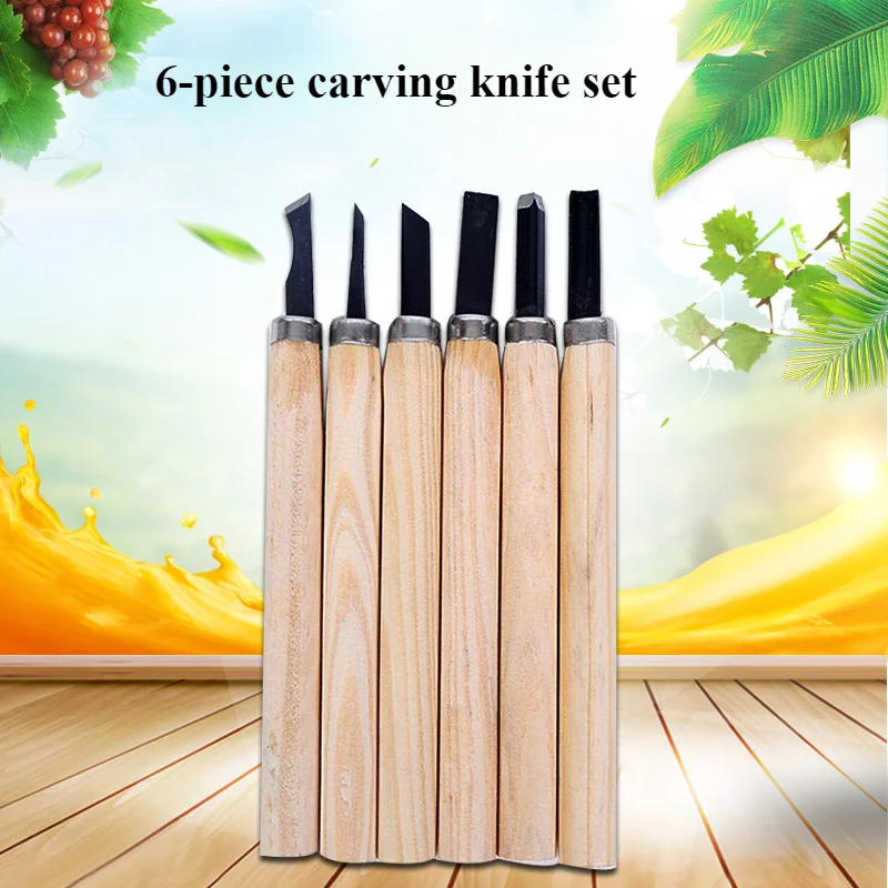 

Jewelry Gypsum Mold Repair Knife Set of 6 Pieces, Used for Trimming Wood and Gypsum Molds, Fine Tuning Tool Kit