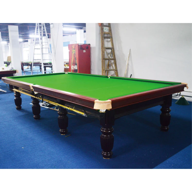 

Manufacturer Wholesale National Standard 12 Foot English Snooker Billiard Tables for Billiards Hall Clubpromote sales
