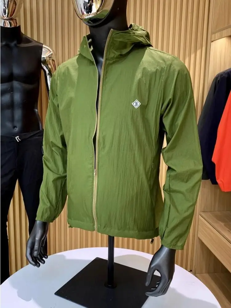 

Легкая летняя новая мужская кожаная ткань Jaet Sensation, тонкая модель, модная молодежная повседневная длинная молния све