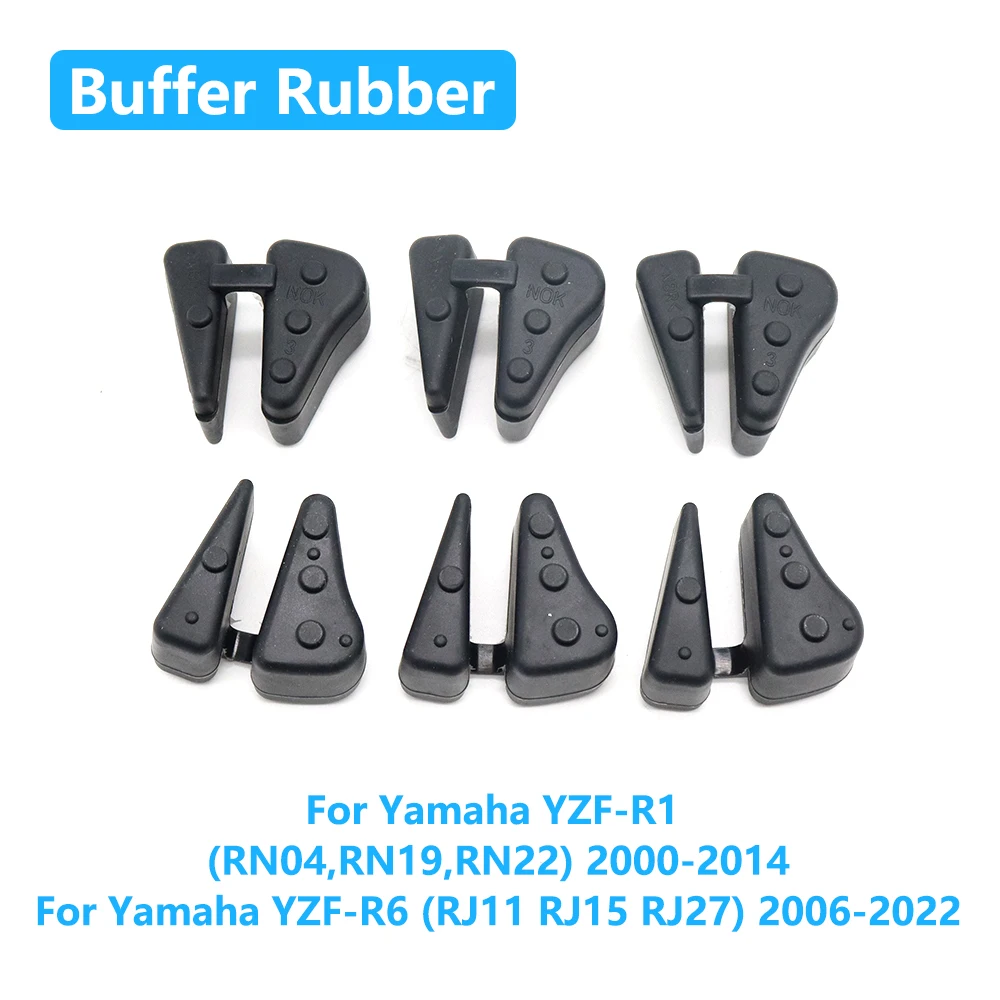 For Yamaha YZF-R1 RN04 RN19 2000-2014 YZF-R6 RJ11 2006-2022 Motorcycle Sprocket Hub Damper Rear Wheel Drive Rubber Buffer Kit