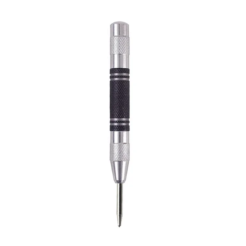 Automatische centerpons Algemene houtbewerking Metaalboor Verstelbare veerbelaste automatische punch Handgereedschap voor metaal Hout Glas