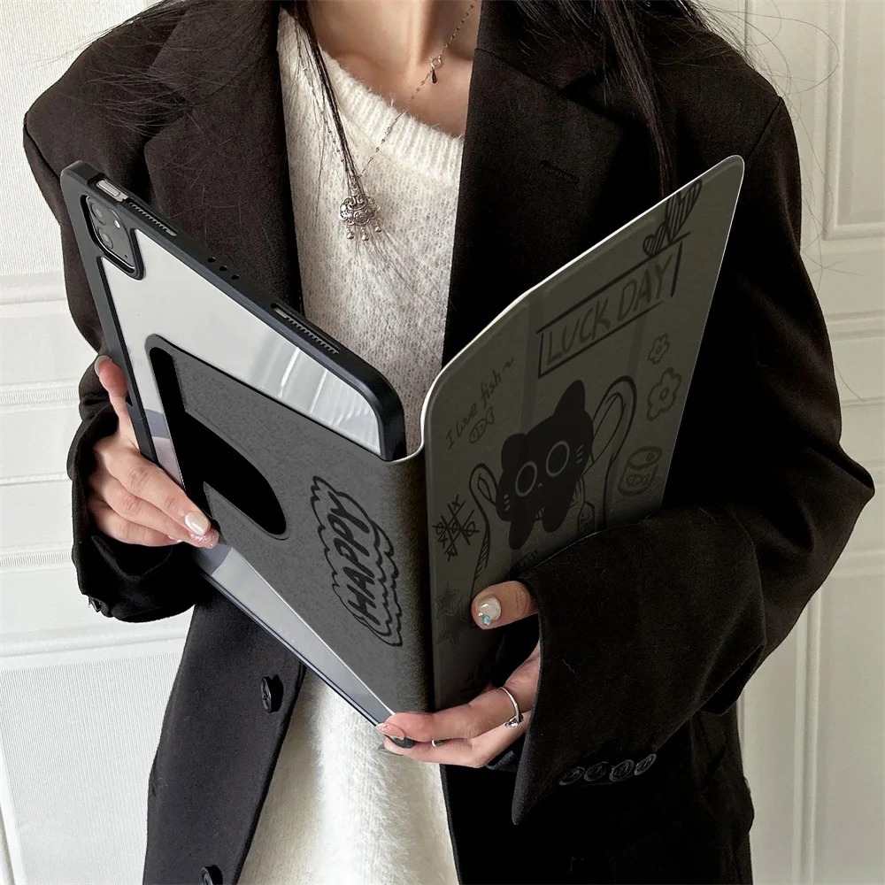 

360 ° Rotating Foldable Case to Easily Protect Your Pad: Compatible with iPad Air 6,Air 5,4,10,2024,air m3/a16 2025