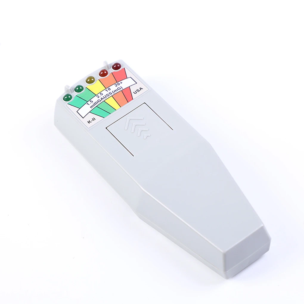 ABS Accurate Results With LED EMF Meter Trustworthy Radiation Detector High Performance Ease black