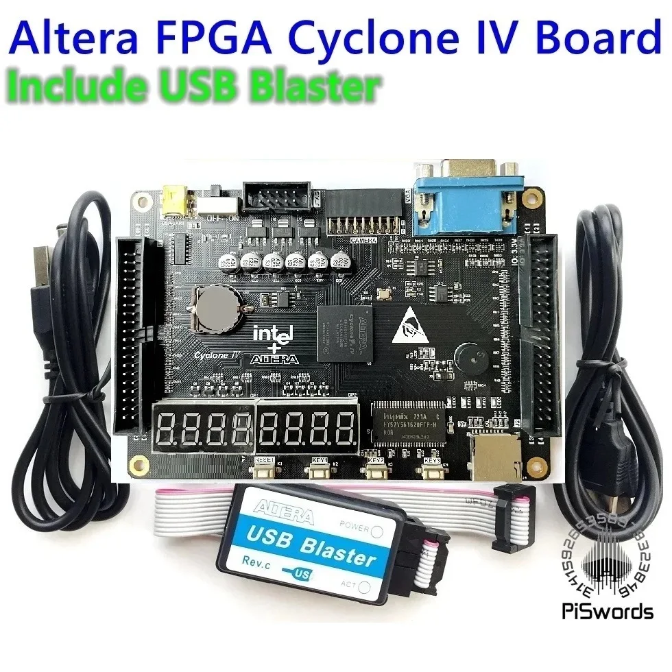 Комплект для разработки ALTERA Cyclone IV EP4CE6 FPGA, Altera EP4CE NIOSII FPGA PCB Board и USB Blaster downloader