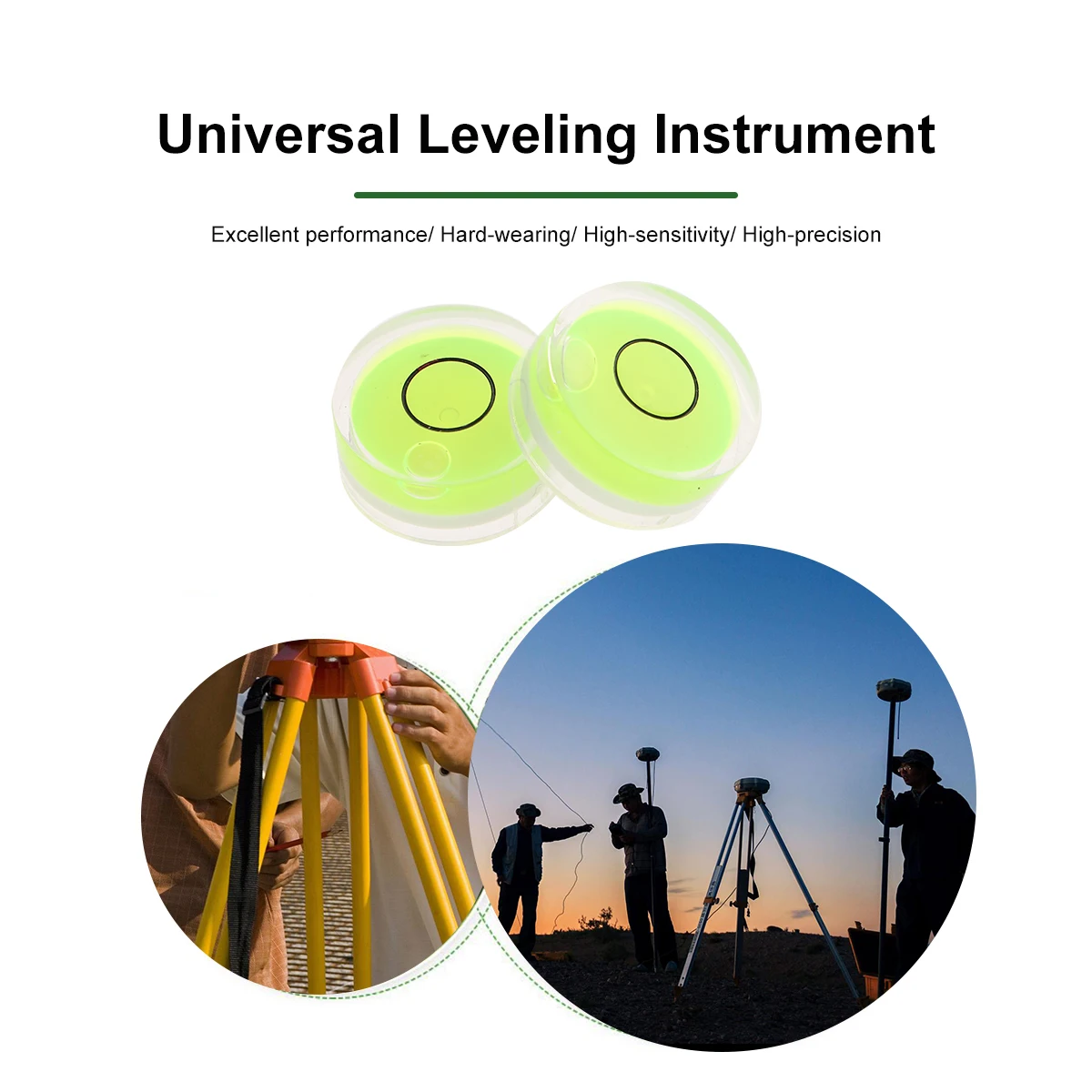 10 قطعة 25X10 مللي متر الاكريليك فقاعة دائرية مستوى واضح الدقة العالمي مستوى الكحول الأفقي لإطار الصورة عبر غرزة #5