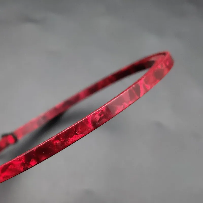 10pcs Guitar Parts Celluloid Guitar Binding Body Project Purfling Strip Red Pearl 2/4/5/6/mm x 1.5mm