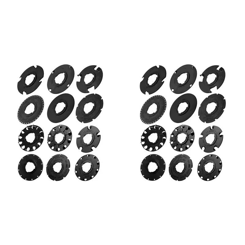 

ABWP-60009 60010, набор тарелок для семян, 24 комплекта для земляной дороги 10001 1001-B, садовых сеялок, тарелок для семян землистого, работ для кукурузной редиски