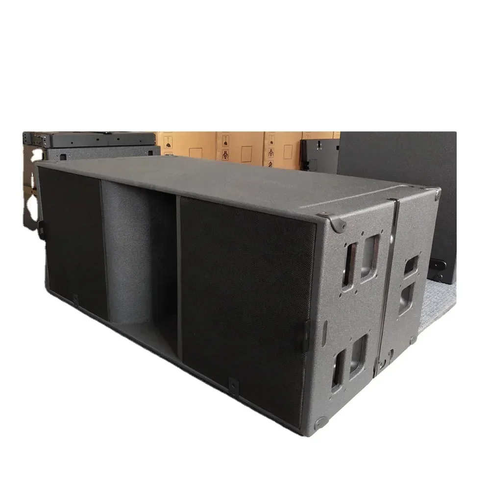 

High Quality Big Power Cabinet Double18inch Long Throw Bass Subwoofer Box For Outdoor
