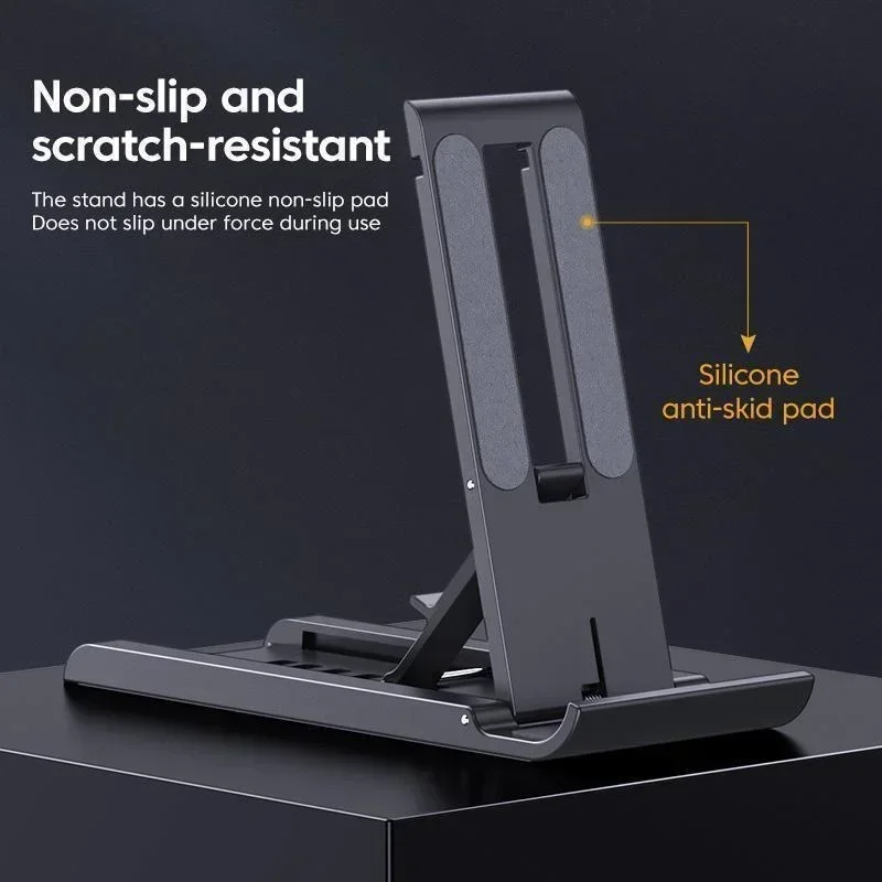 Soporte de Teléfono Plegable de Escritorio Mini Soporte Portátil para Móvil Soporte de Teléfono 4