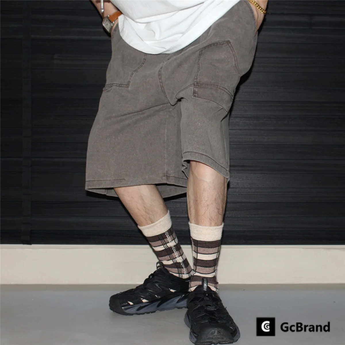 

Брюки Brand SS24 из винтажного денима, повседневные, в уличном стиле, с пятью карманами, рабочие, со средней посадкой, свободного кроя, прямые штанины, базовый цвет