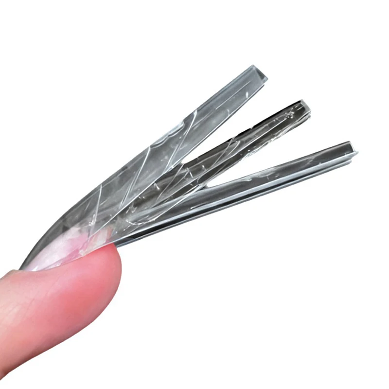 샌드위치 듀얼 네일 폼 240개 15사이즈 익스텐션-듀얼 폼 코핀 아몬드 네일 폼 탑 몰드 바텀 몰드