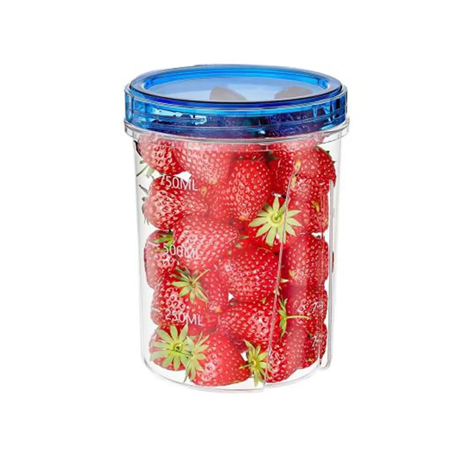 Round Food Storage Containers Set for Kitchen Organization with Airtight Lids for Freshness and Stackable Design