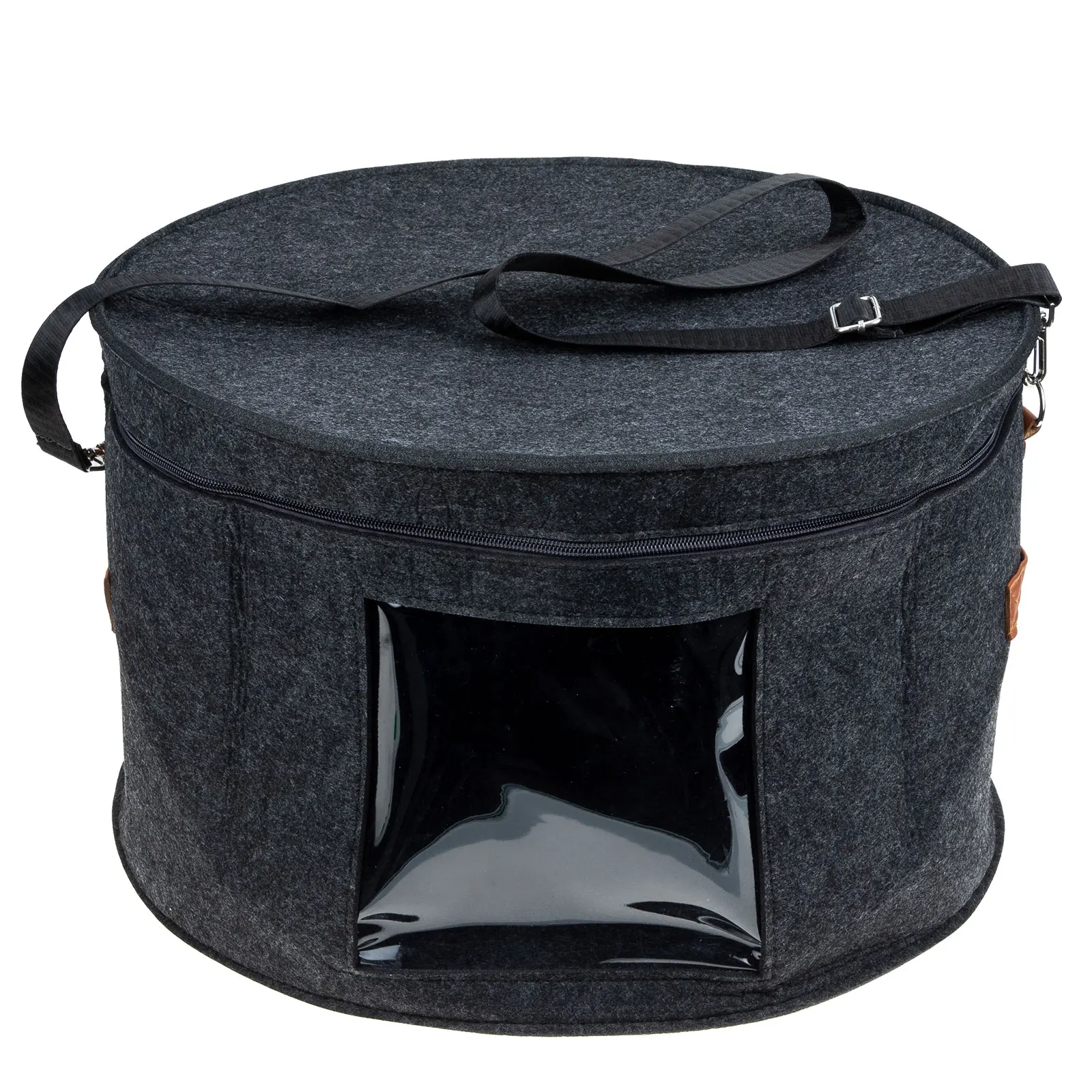 

Hat Storage Boxes 40x26cm Deep Gray Large Capacity Material ganizer For Hats Socks Gadgets Toys Bra Clothes Storage