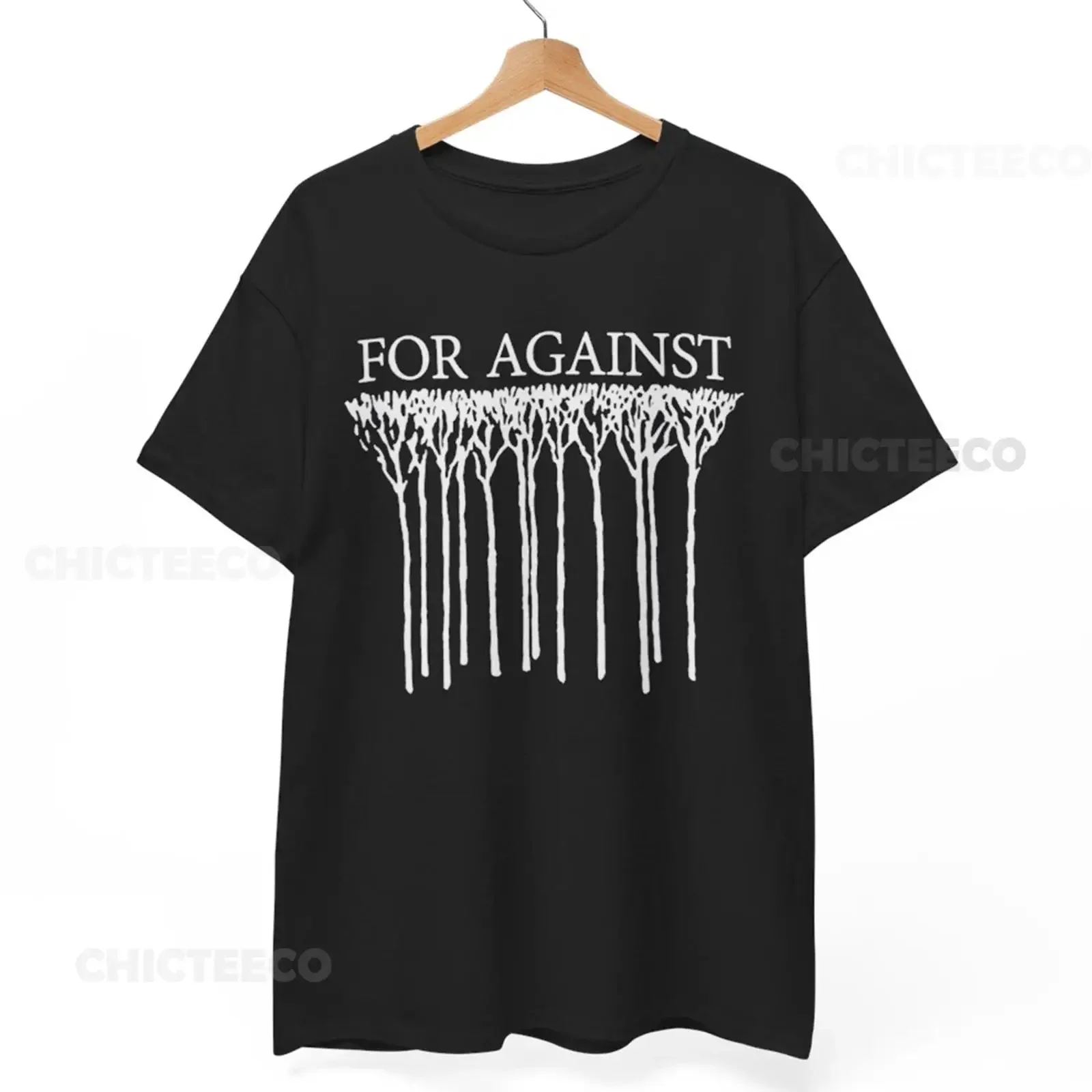 For Against T Shirt The Chameleons UK Sad Lovers Giants Sound  vintage Washed designer clothes Stylish Top For Everyday Wear