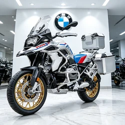 1:9 BMW R1250GS ADV Motorcycles Simulation Alloy Motorcycle Model Shock Absorbers Sound and Light Collection Toy Car Kid Gift