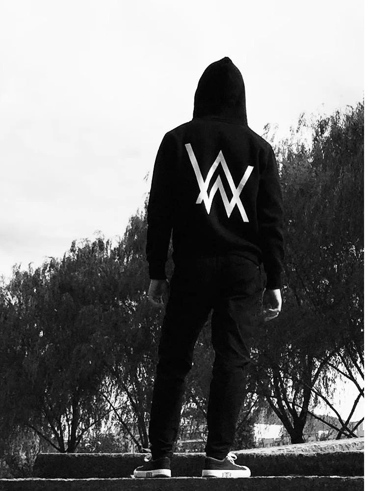 Autumn and Winter Plus Fleece Hoodie Men's Hoodie High Quality Pure Cotton Printed Fashion Brand Hoodie Alan Walker Coat