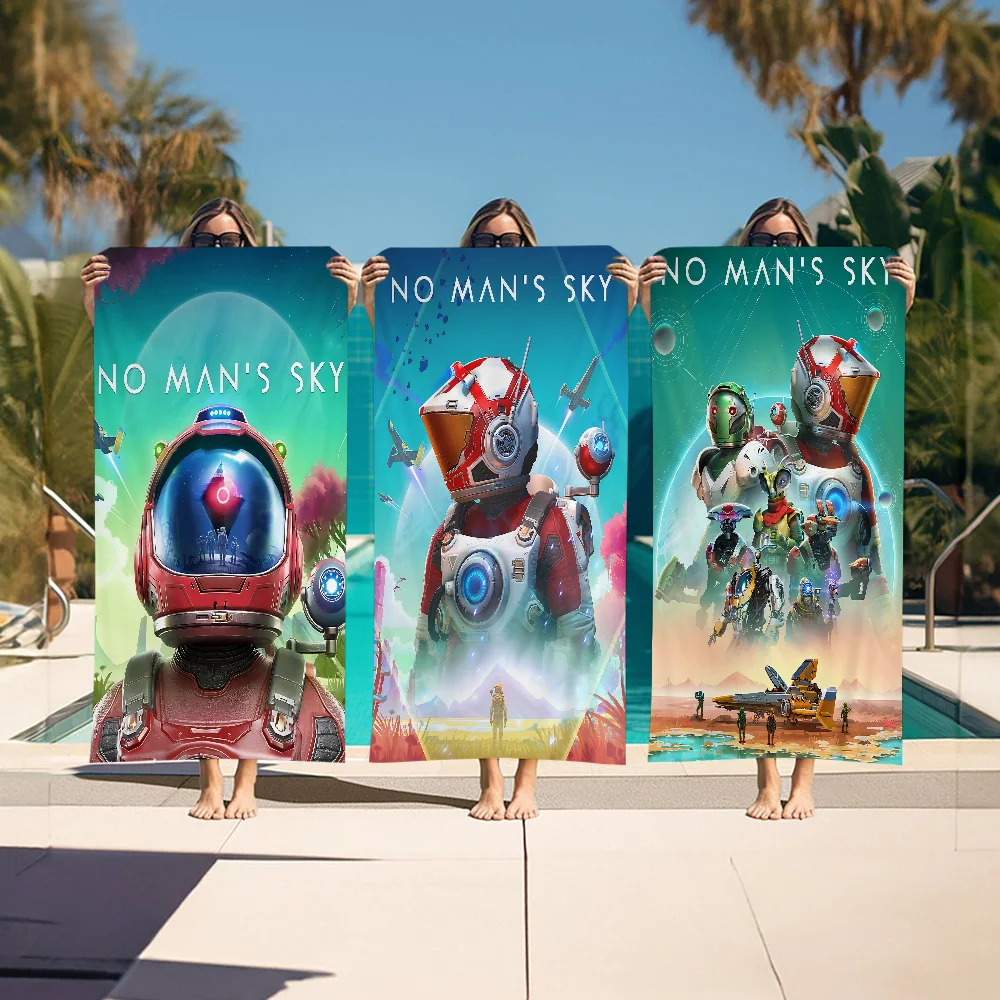 

No Man S Sky Space Game Big Microfiber Beach Towels Quick Dry Towel Sand Beach Towels Pool Towel For Travel Swim Pool Yoga