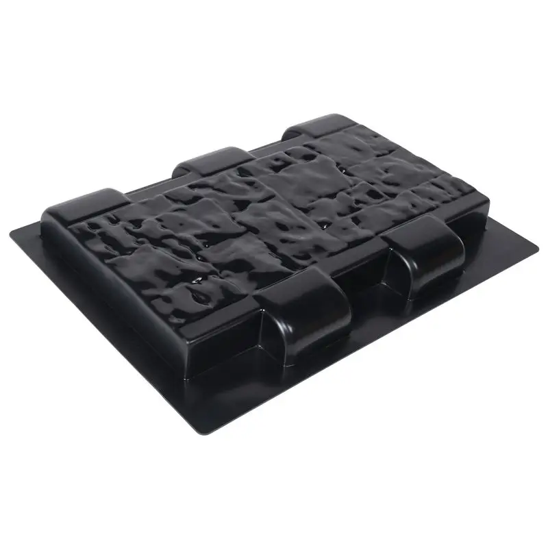 A20F-Irregularly Cement Mold Plastic Brick Stone Concrete Mould Garden Path Stone Pillar Mold Stepping Decorative Fence