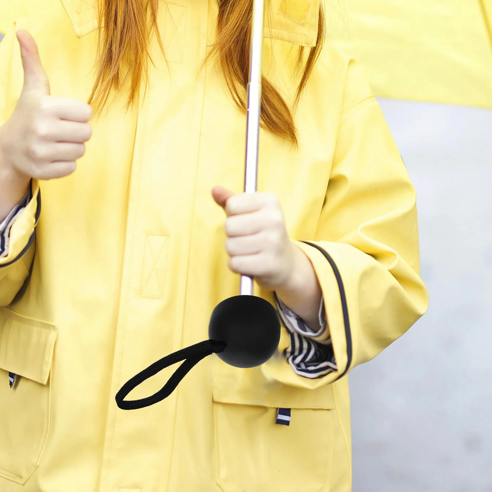 

Umbrella Handle Replacement Sturdy Plastic Grip Accessory for Folding Sun Umbrellas Easy Install Uv Protection