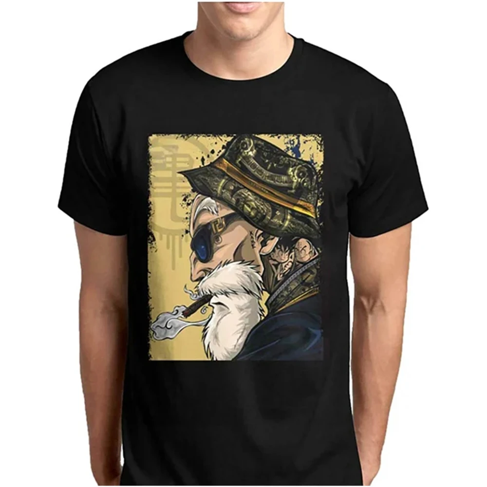 Master Roshi Smoking Blunt Gold Unisex T Shirt