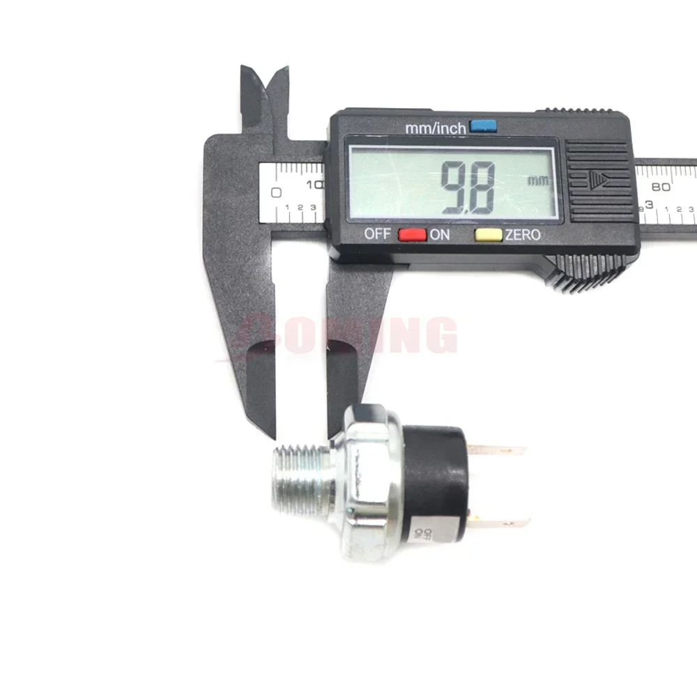 0.8MPa-1.0MPa 240V 6A SDPB6 OFF 1.0MPa ON 0.8MPa For Train Horn Air Compressor Pressure Control Switch Tank Mount Thread Valve