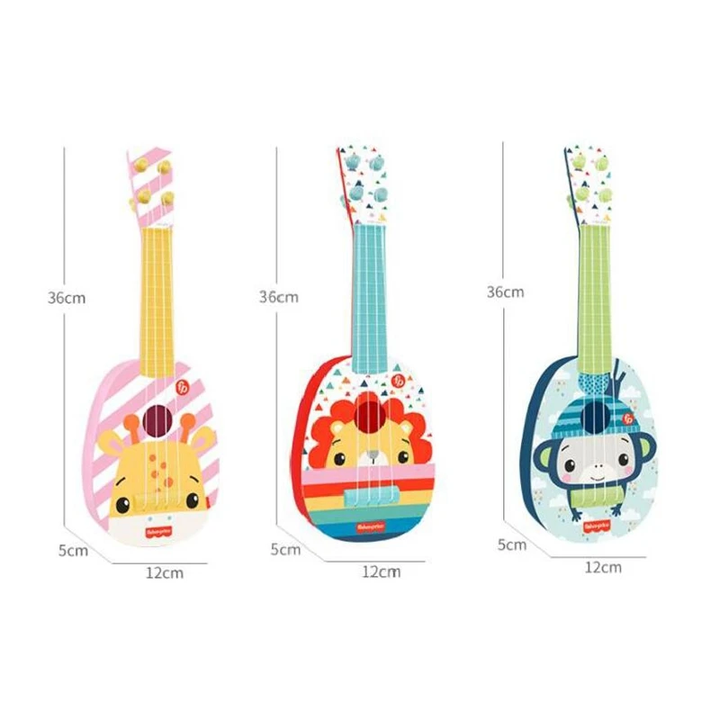 FBIL-Jouets ukulélé taille mini pour bébé, petits jouets, jouer des instruments de musique pour les tout-petits, cadeau pour garçons et filles