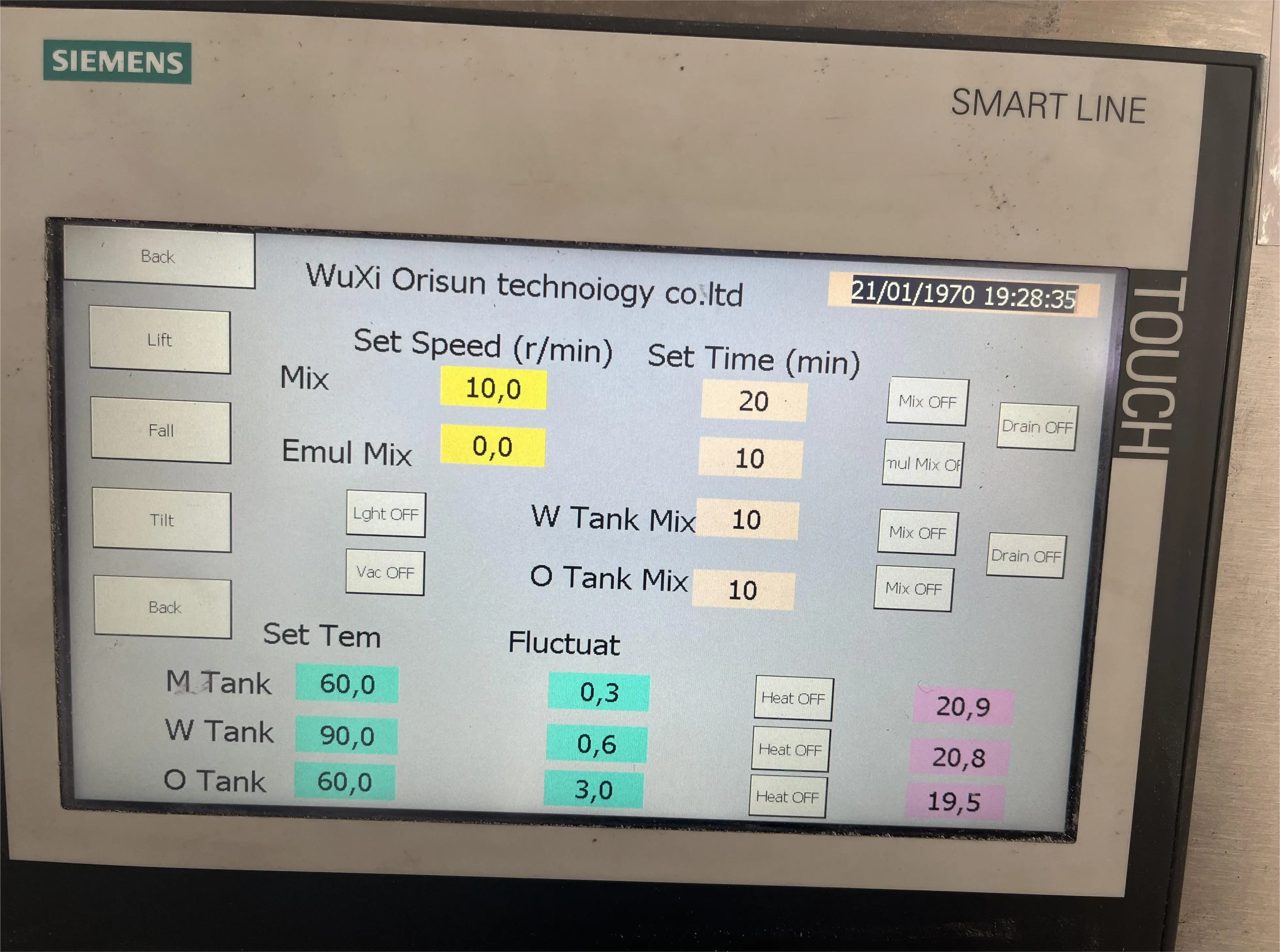 1000Lステンレス鋼真空ホモジナイザー乳化ミキサー（加熱・冷却・リフトシステム付き）