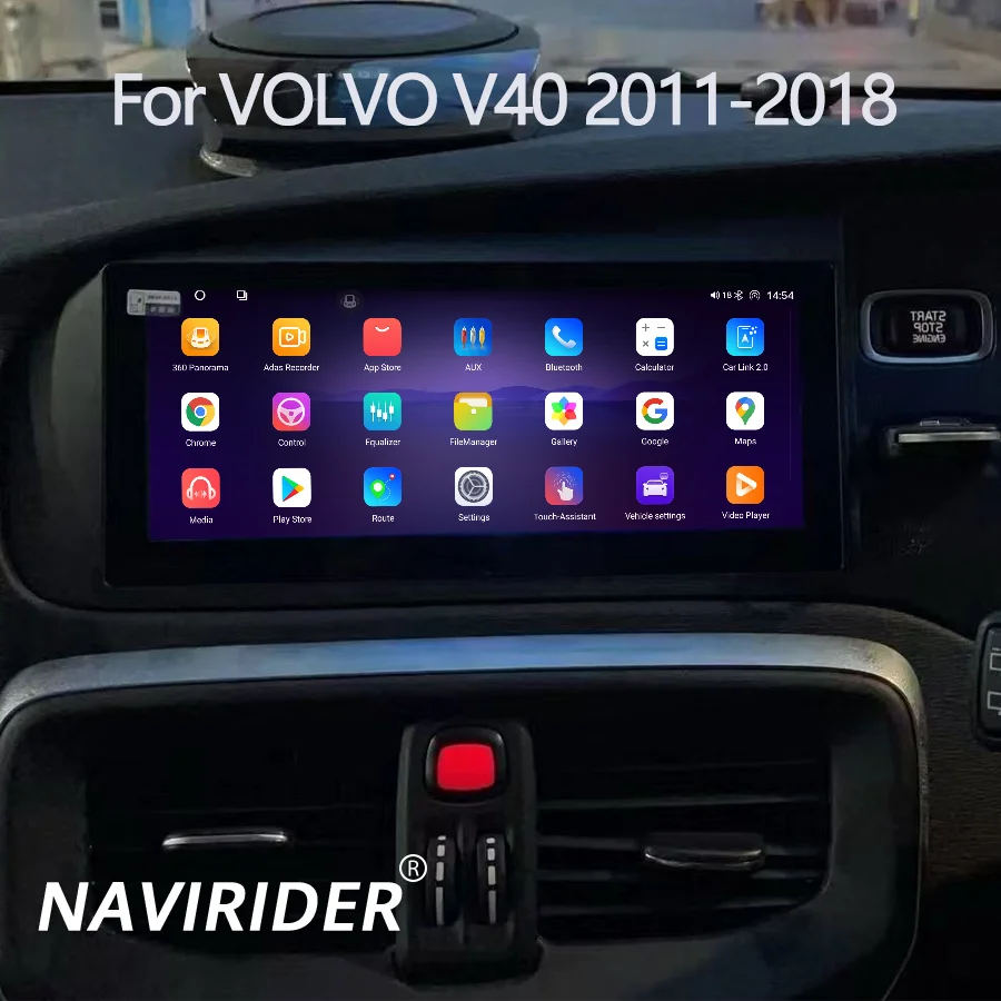 

Автомагнитола RHD 8.8" для VOLVO V40 2011-2018 с QLED-экраном, 256 ГБ, Android, мультимедийный видеоплеер, навигация GPS, Carplay, головное устройство