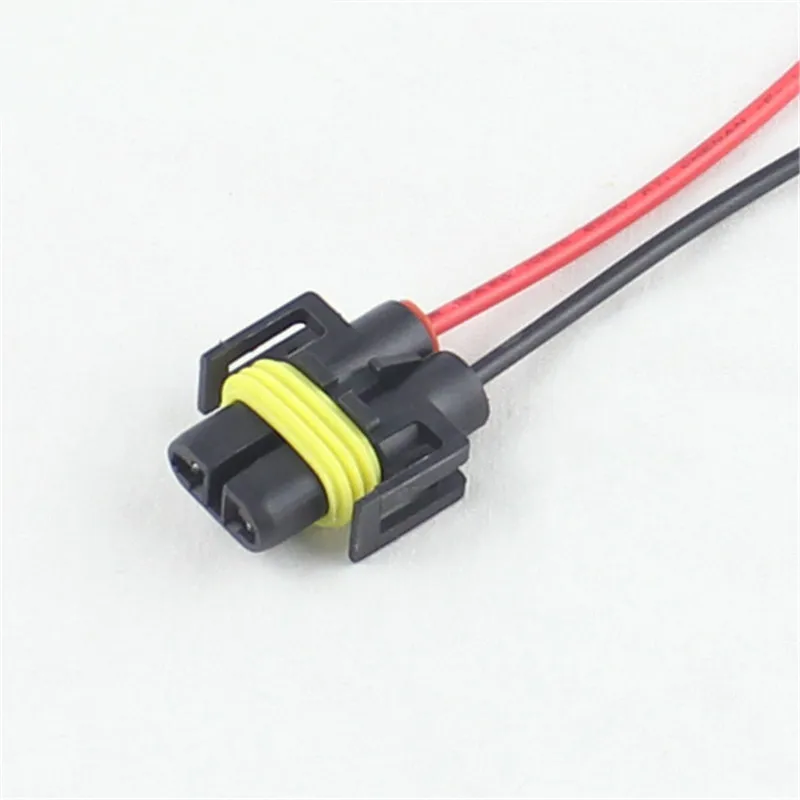 2pcs H8 H11 HID LED bulb holder H8 881 Xenon LED fog light bulb H11 H8 connector socket Wiring Harness Socket Connector Plugs