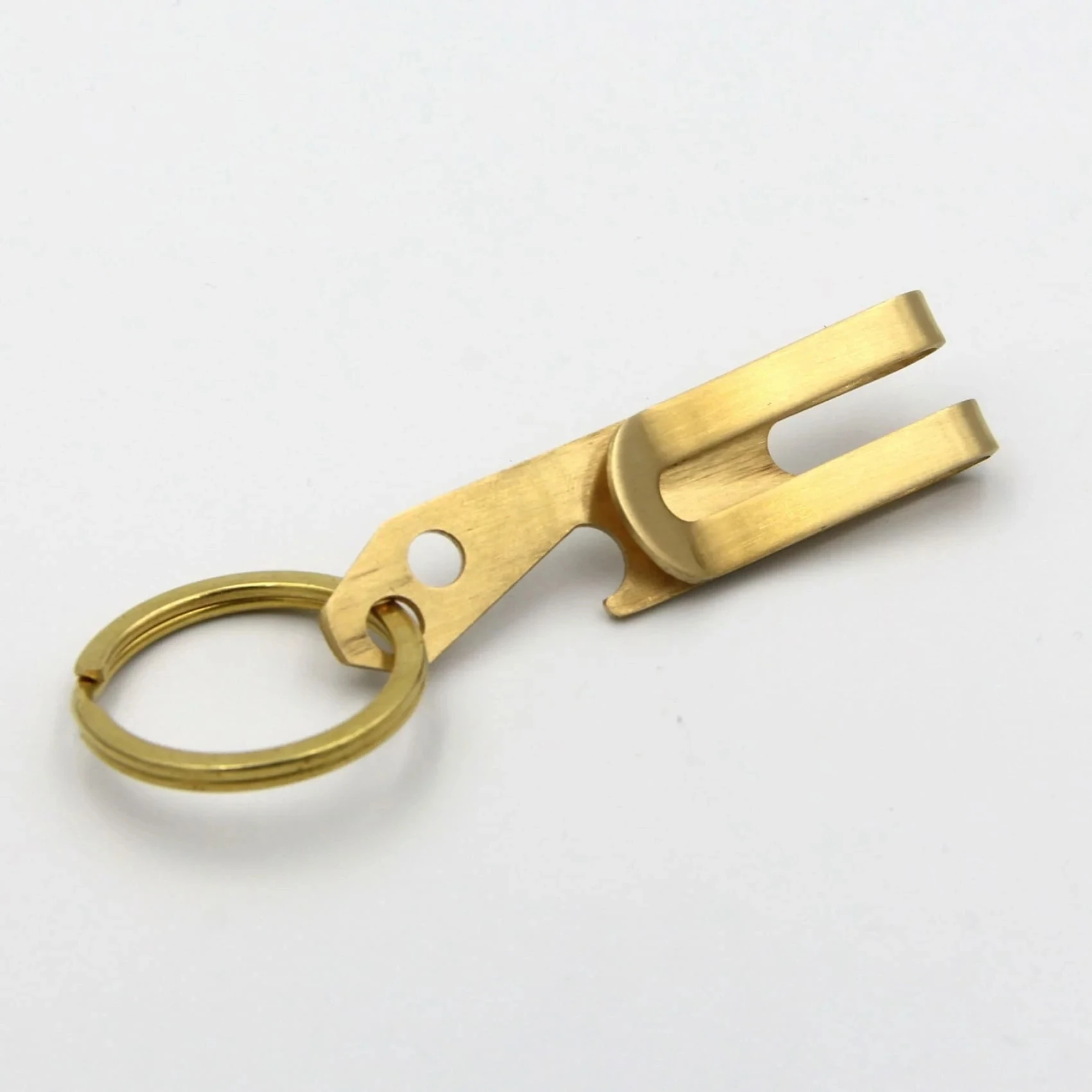 

Bottle Opener Brass Money Clip Keychain Manager Gifts