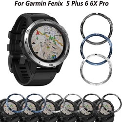 Bezel Ring Styling Frame Case For Garmin Fenix 5 5 Plus 6 6X Pro Smart Watch Stainless Steel Cover Anti-scratch Protection Rings