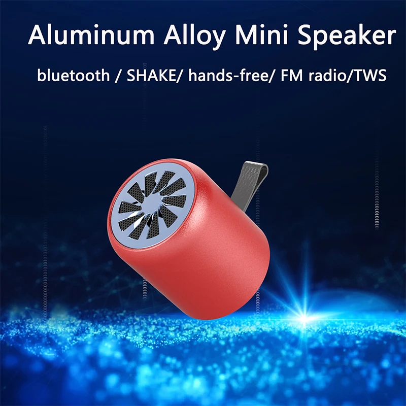 

VTE M9-PLUS Portable Bluetooth Speaker Long-lasting Mental TWS True Wireless Stereo Built-in Sensor Interactive Outdoor Travel